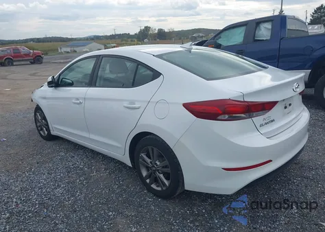 2018 Hyundai Elantra Sel из США, поврежденный, VIN 5NPD84LF5JH366087